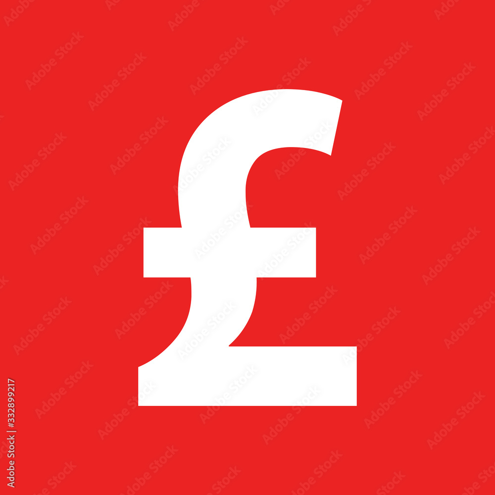 Obraz premium Britisches Pfund und Hintergrund