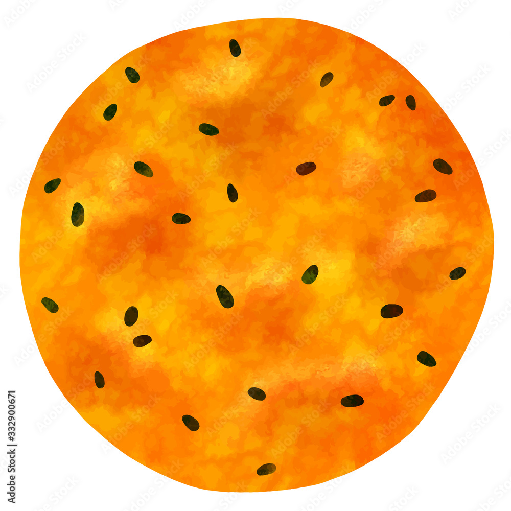 Fototapeta premium ごま煎餅