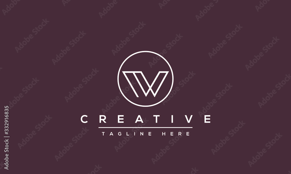 W letter logo Design Modern Monogram Icon. W WW initials based Template and Letters in vector. W letter logo Design Modern Monogram Icon. W WW initials based Template and Letters in vector.