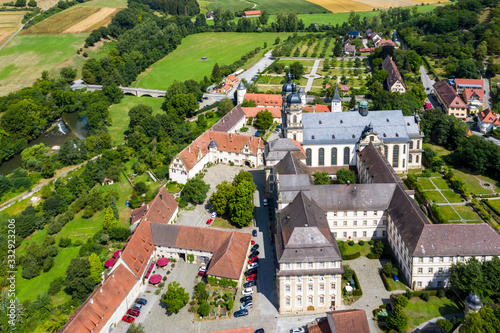 Schöntal Monastery, Jagsttal, Hohenlohe, Baden-Württemberg, Germany,