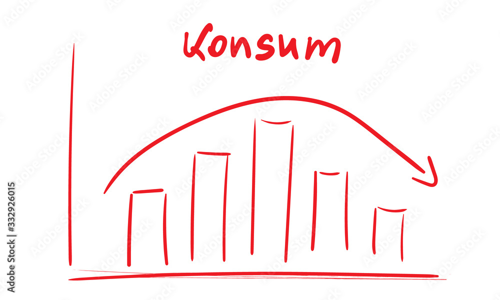 Business Konsum Wirtschaft Diagramm Schaubild Abbildung 