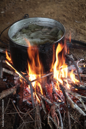 cocina de leña