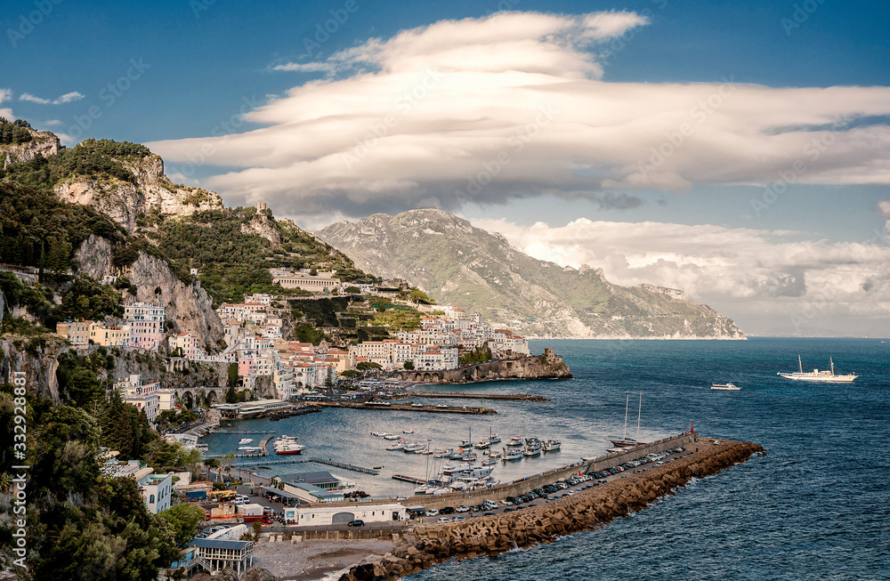 Amalfi skyline