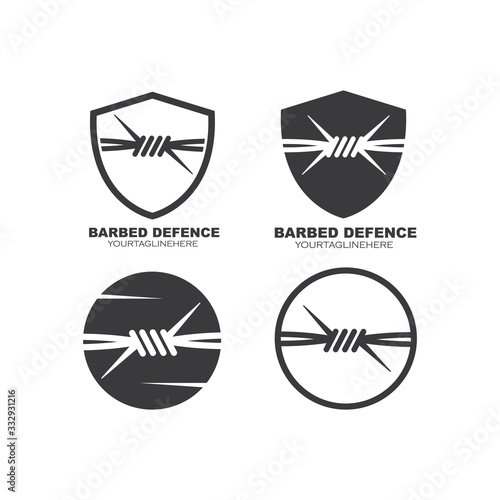 Free Download barbed wire vector illustration design - GFXLoad