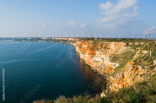 Cape Caliacra, Bulgaria. Cape Caliacra is a nature monument in Bulgarian Dobrogea (Quadrilateral), comprising a medieval fortress and a nature reserve.