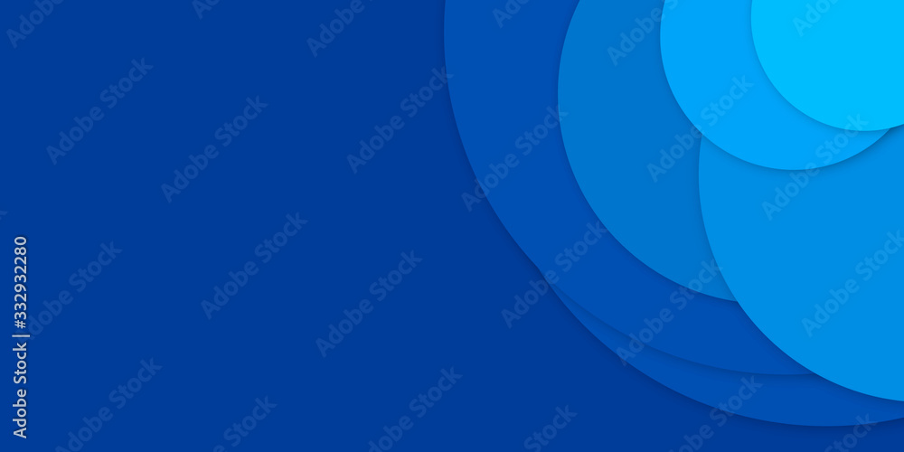 Bright blue background with white circle rings texture design, new geometric pattern paper Bright blue background with white circle rings texture design, new geometric pattern paper
