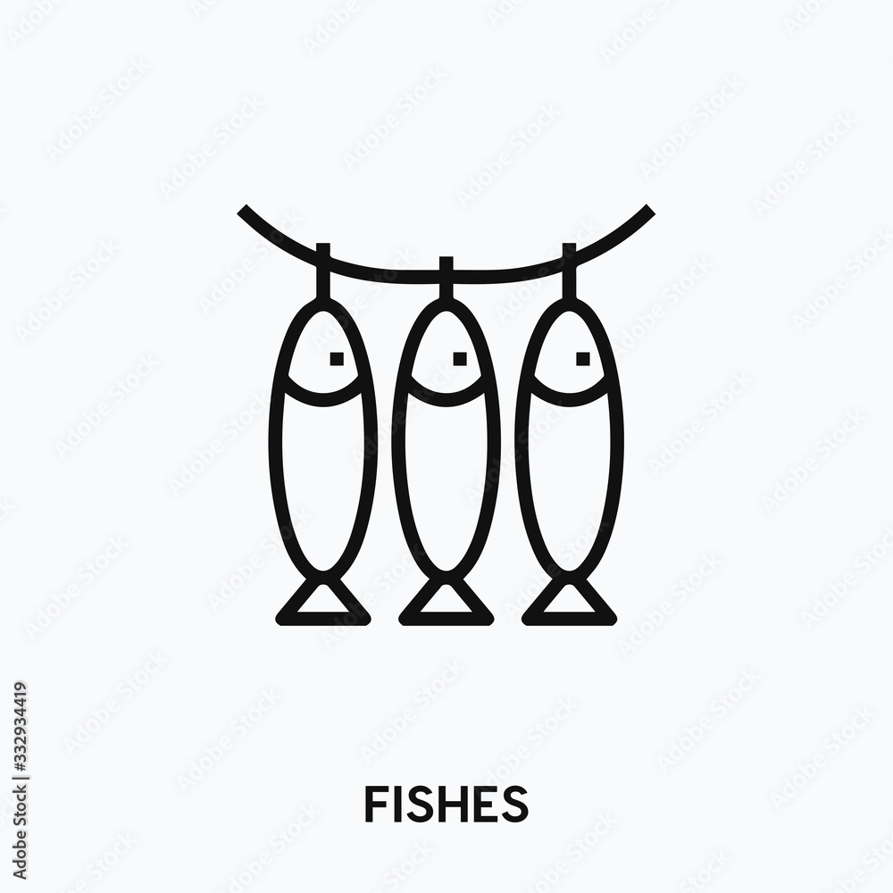 fishes icon vector. fishes symbol sign fishes icon vector. fishes symbol sign