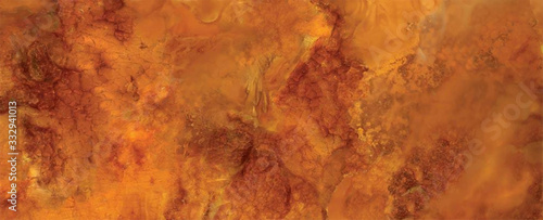 orange Cracked Marble rock stone texture background