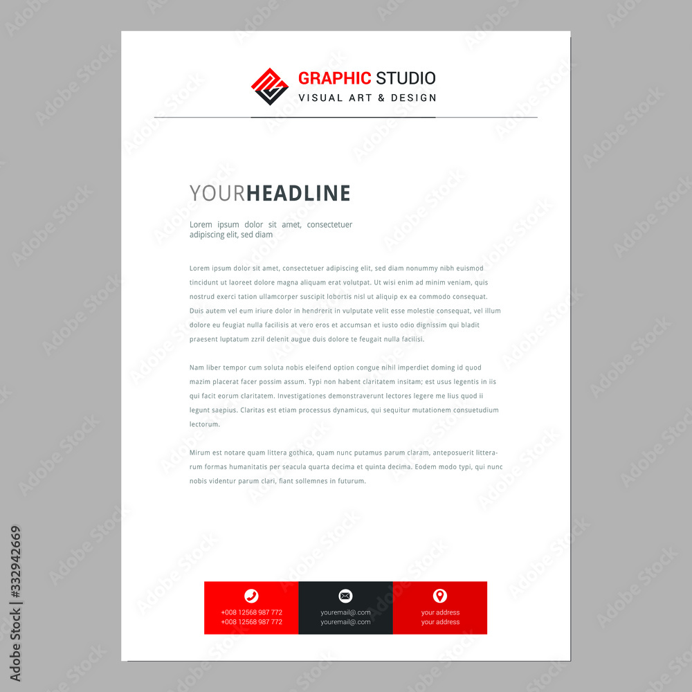 Letterhead Pad Design Clean Letterhead Pad Stationery Design Corporate identity business set template. Blank cd - dvd, business cards, envelope, mouse pad. Fully editable eps10 vector illustration Letterhead Pad Design Clean Letterhead Pad Stationery Design Corporate identity business set template. Blank cd - dvd, business cards, envelope, mouse pad. Fully editable eps10 vector illustration