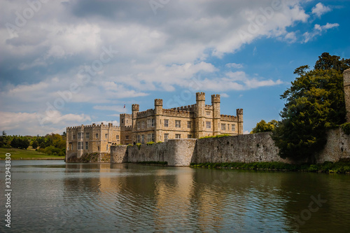 Old castle in Kent, South England