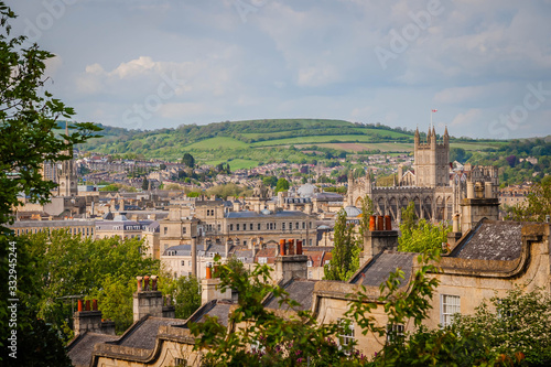 View over Bath, Somerset photo