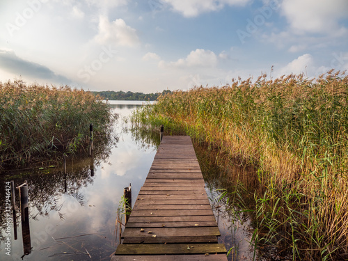 Fototapeta Naklejka Na Ścianę i Meble -  Ruppiner See lake in Brandenburg, Germany.