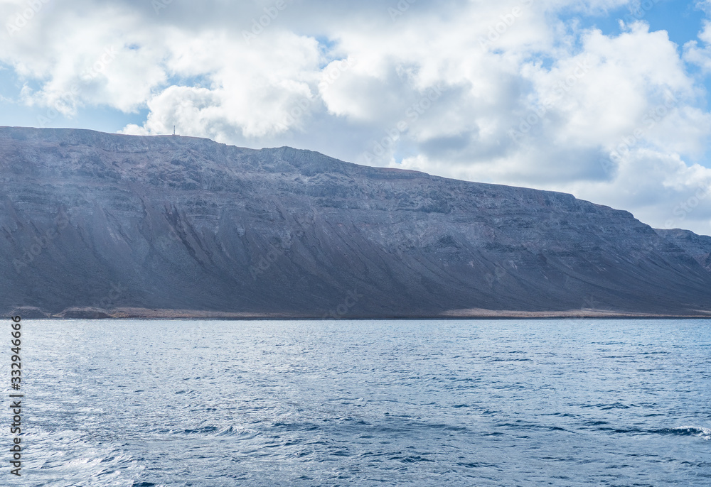 Seascape on island Lanzarote, Canary Islands