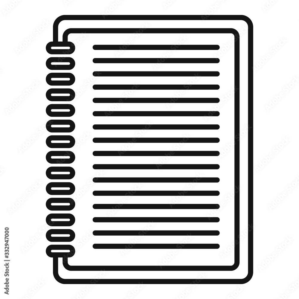 Essay edit icon. Outline essay edit vector icon for web design isolated on white background Essay edit icon. Outline essay edit vector icon for web design isolated on white background