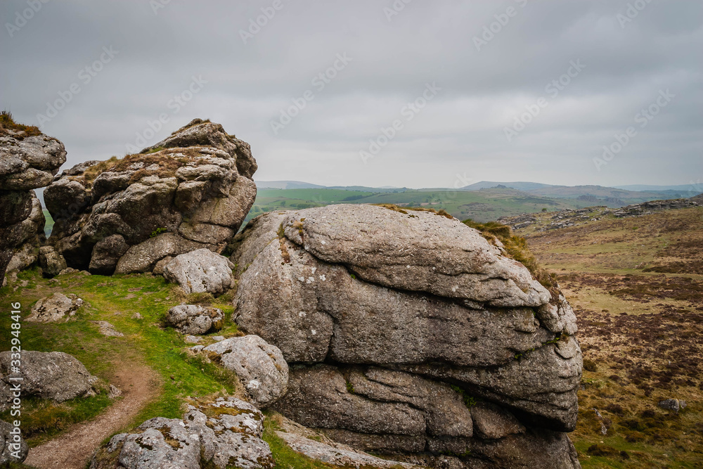 Tor, rock formation in Dartmoor Tor, rock formation in Dartmoor