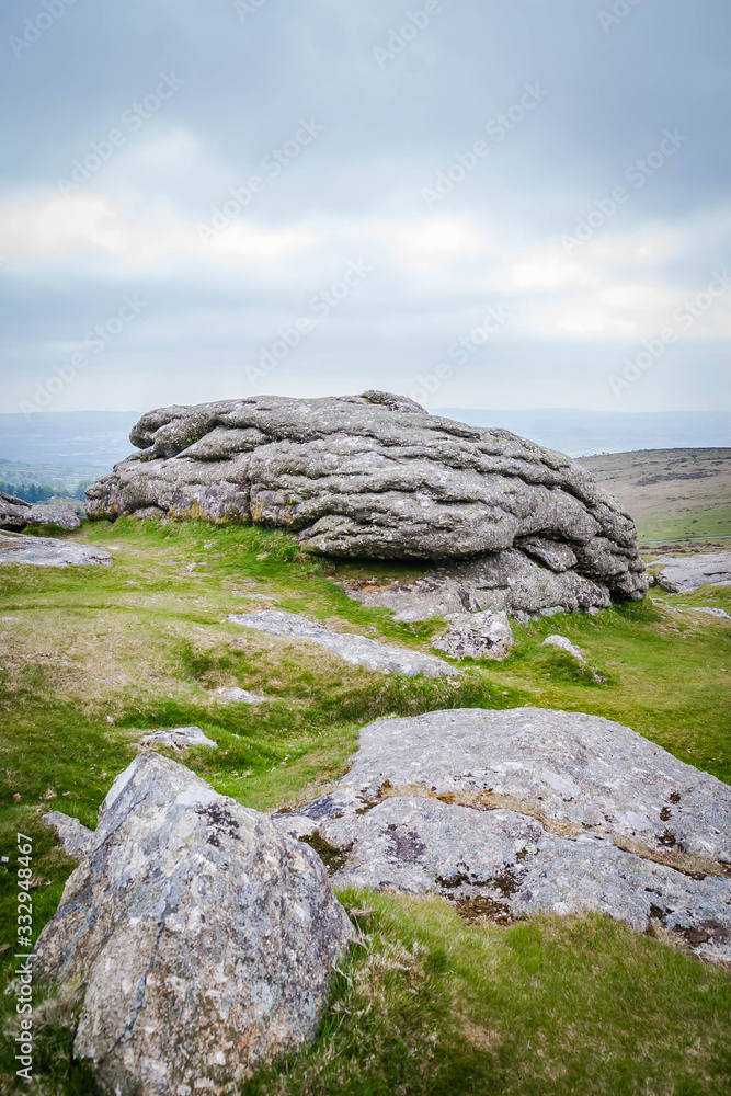 Tor, rock formation in Dartmoor Tor, rock formation in Dartmoor