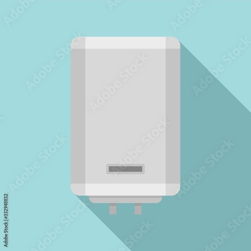 Boiler service icon. Flat illustration of boiler service vector icon for web design