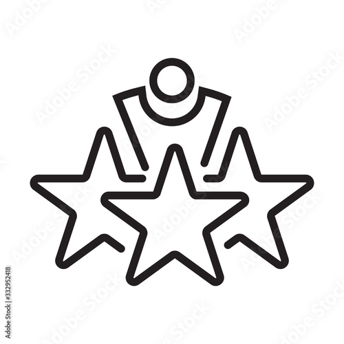 Work experience icon for apps or website