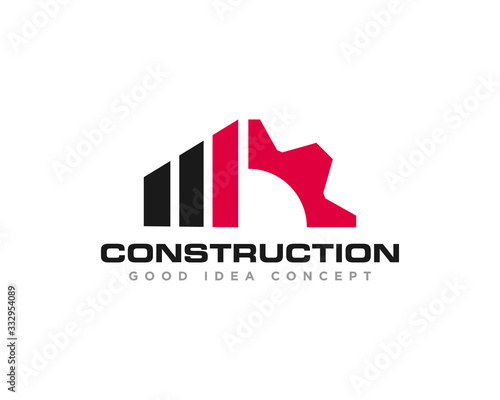 Construction Building Logo Icon Design Vector