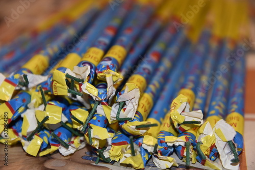 Roman Unexploded Candles at 4th of July 