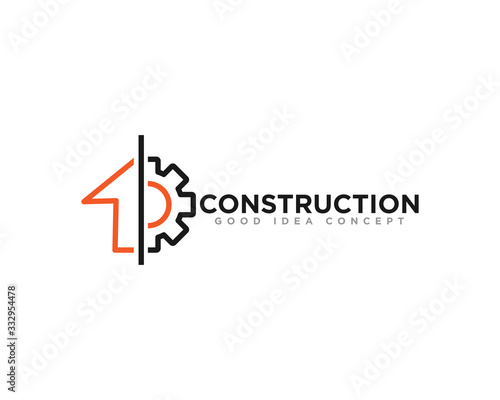 Construction Building Logo Icon Design Vector