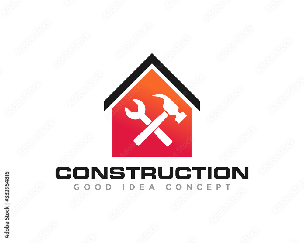 Construction Building Logo Icon Design Vector Construction Building Logo Icon Design Vector