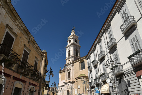 Foggia Buildings and Streets by Morning