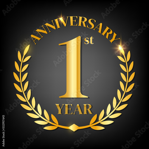 1st golden anniversary logo