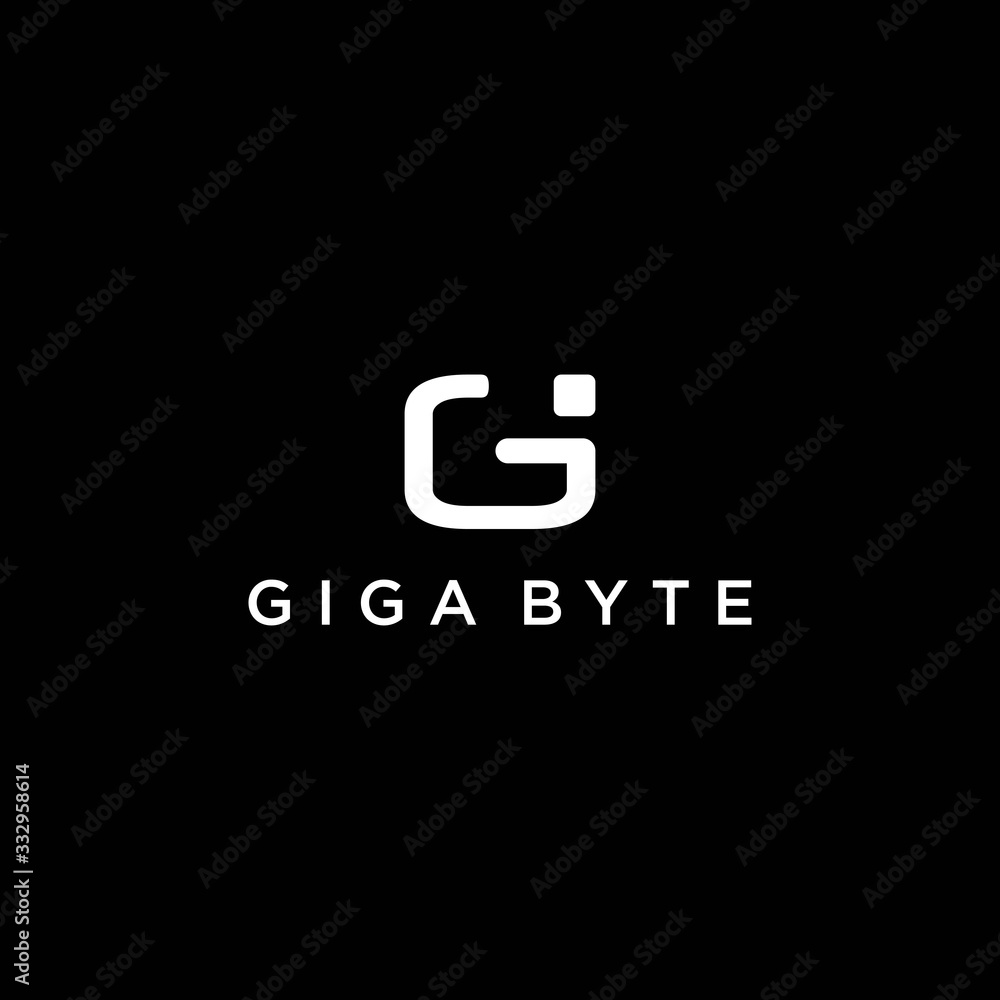 G logo design vector image with digital pixel tech illustration G logo design vector image with digital pixel tech illustration
