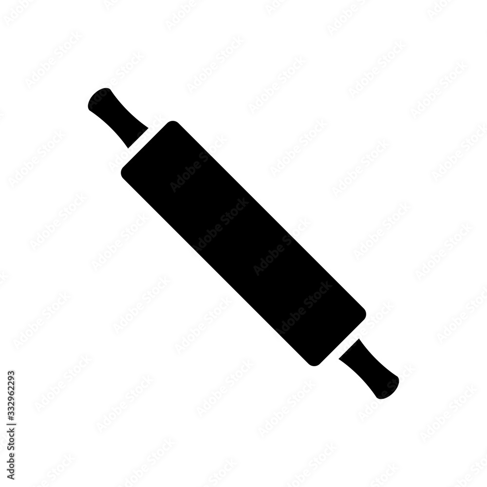 rolling pin icon vector template rolling pin icon vector template