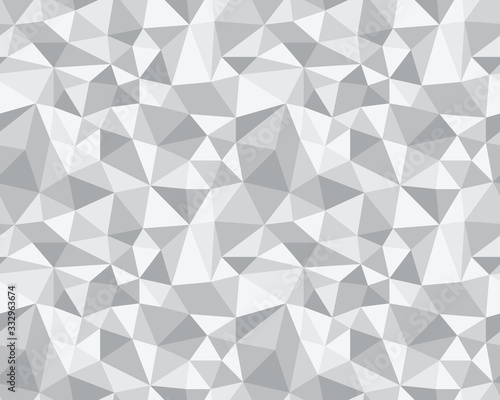 Seamless Vector Background from cells, triangles. Irregular Mosaic backdrop. 