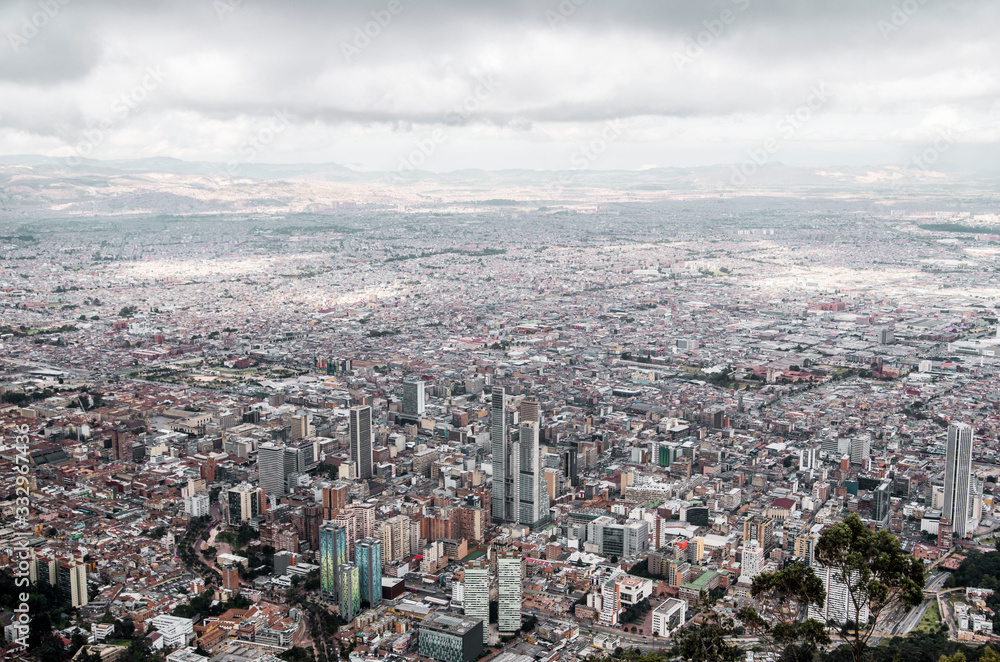 City Skyline of Bogota, Colombia