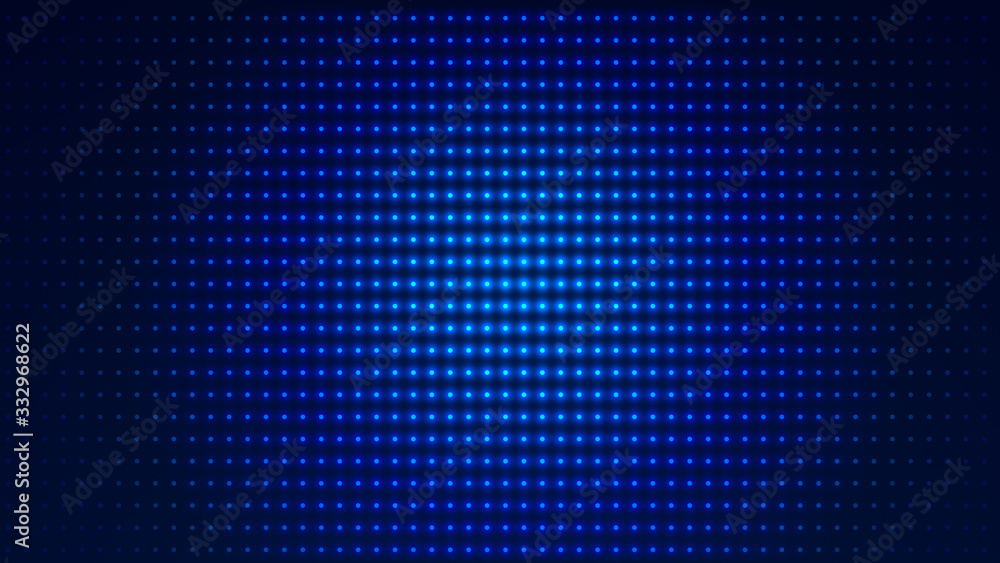 Dot white blue pattern screen led light gradient texture background. Abstract technology big data digital background. 3d rendering. Dot white blue pattern screen led light gradient texture background. Abstract technology big data digital background. 3d rendering.