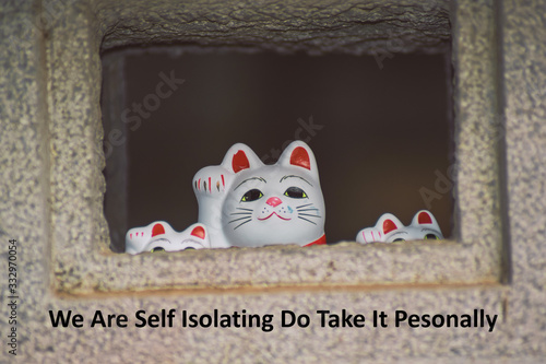 self isolating 