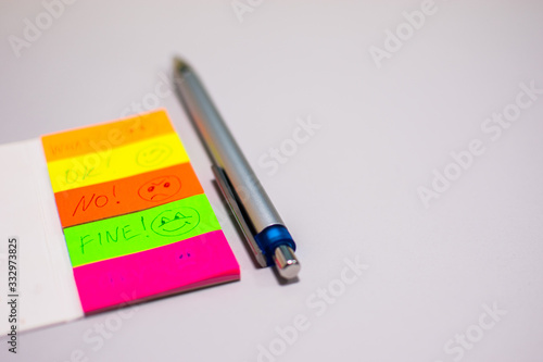 Geschäftliche Kommunikation und Notizen