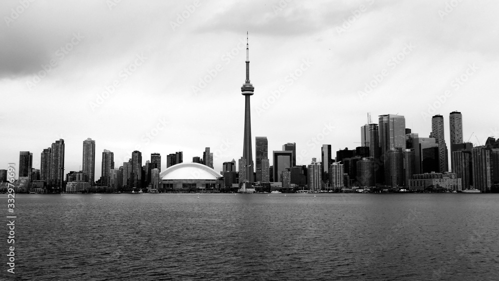 Toronto Skyline From The Islands