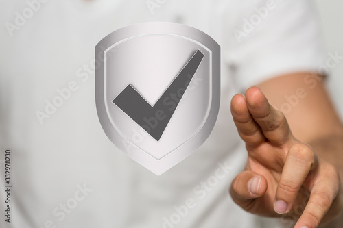  holding protection shield 3d attack
