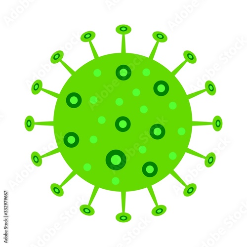 Illustrations concept coronavirus COVID-19. virus wuhan from china. Vector illustrate.