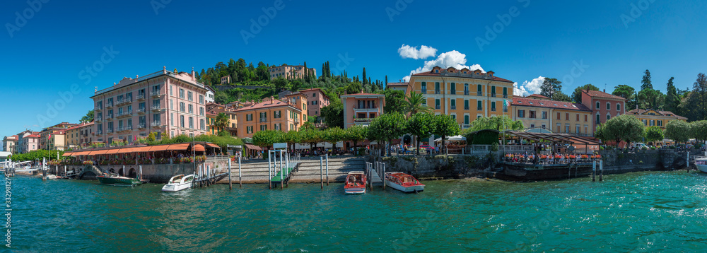 Bellagio porto turistico. Lago di Como. Nord Italia