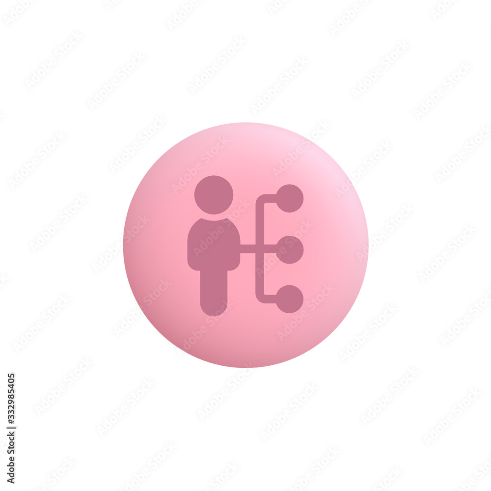User Network - Modern App Button User Network - Modern App Button