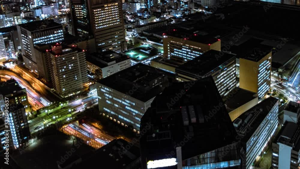 4K 東京 街 交差点 タイムラプス 交通 人々 町並み 夜景 4K 東京 街 交差点 タイムラプス 交通 人々 町並み 夜景