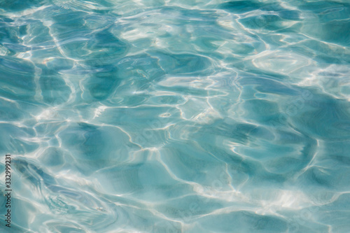 Clean water background photo