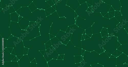 Network Mesh Procedural Art background illustration