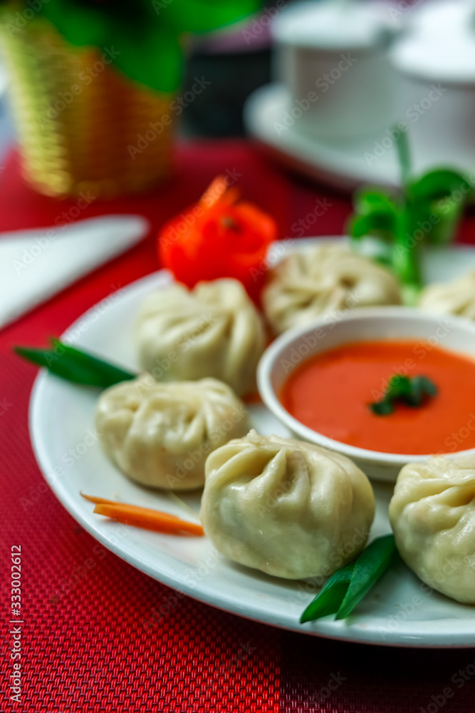 Veg Momos (steamed veg dumpling) Veg Momos (steamed veg dumpling)