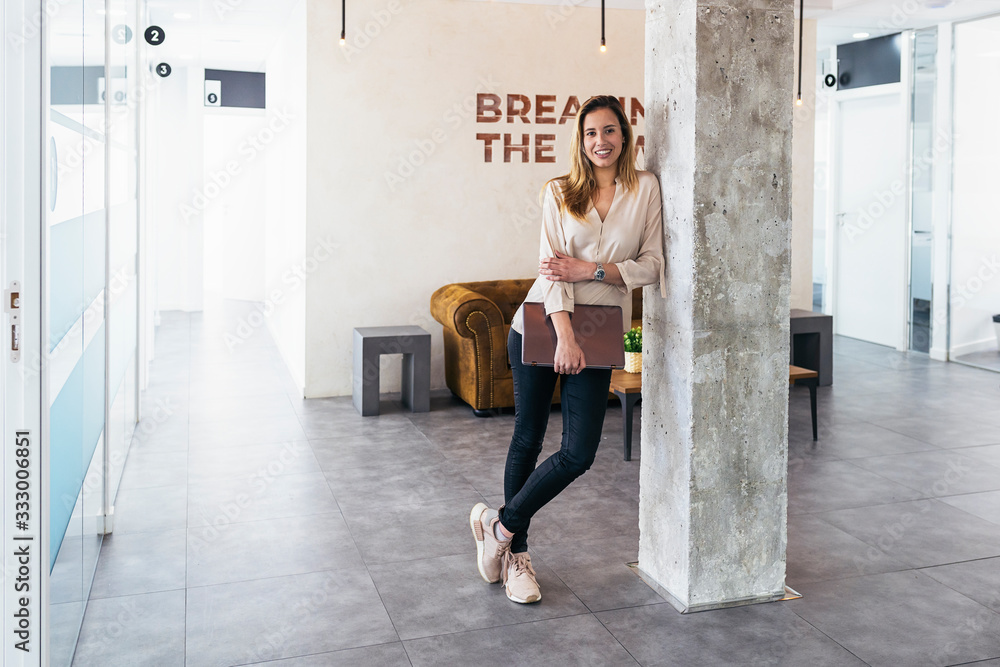 © Santi Nunez/Stocksy - Portrait Of Businesswoman © Santi Nunez/Stocksy - Portrait Of Businesswoman
