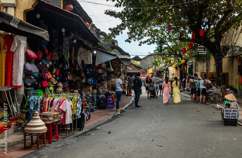 street view of Hoi An, Vietnam