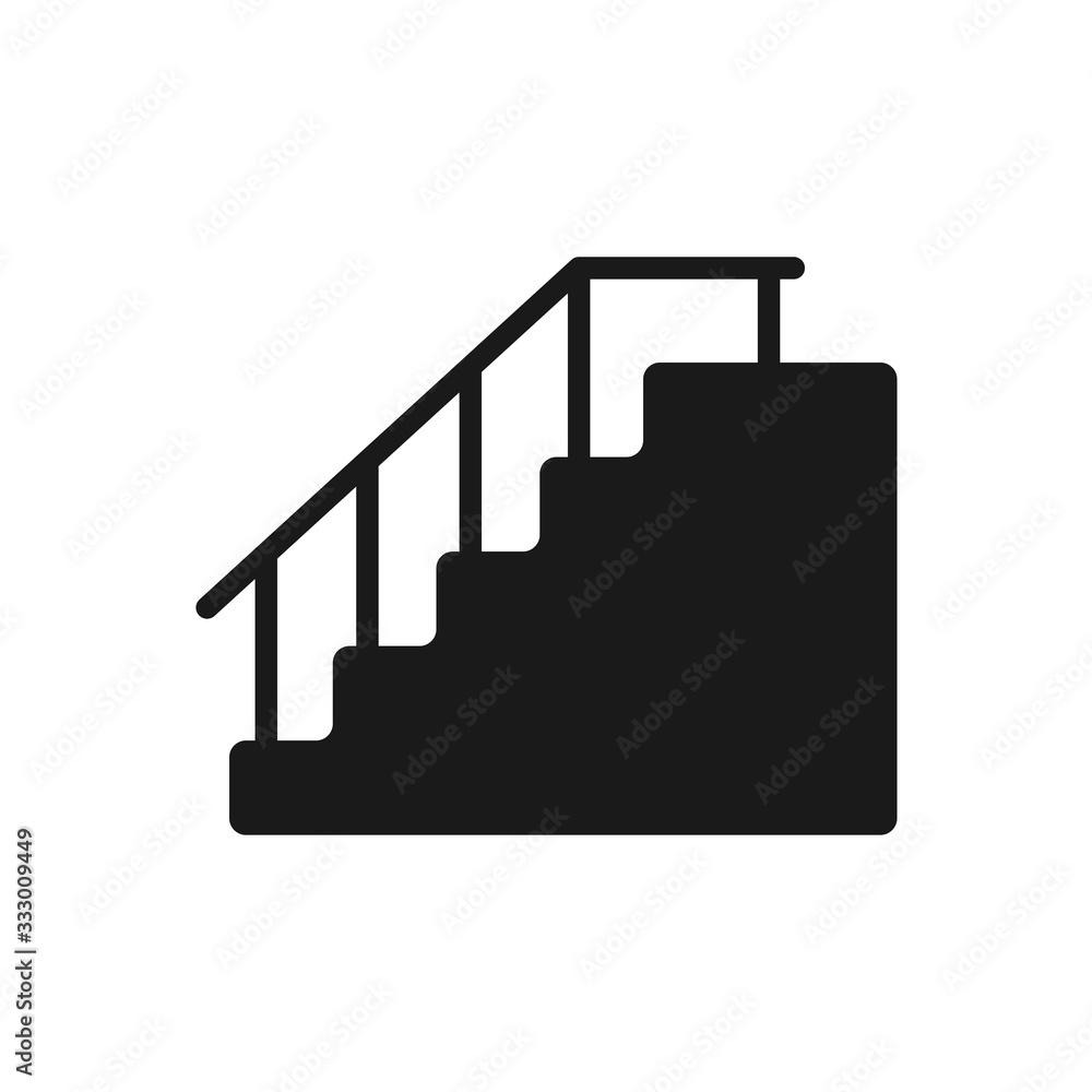 stair icon in trendy flat style, ladder vector icon stair icon in trendy flat style, ladder vector icon