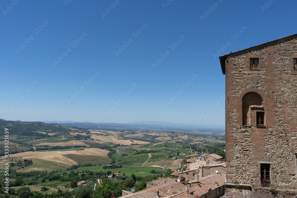 Obraz premium Montepulciano Town in Italy