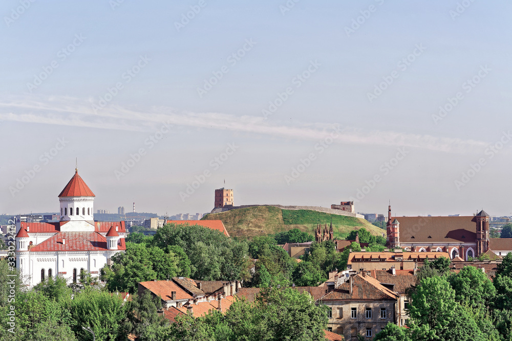 Upper Castle and Cathedral of Theotokos in Vilnius