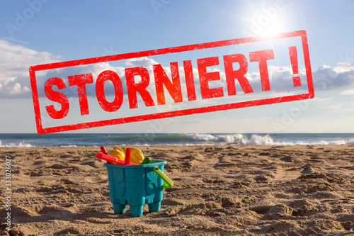 Coronavirus - Urlaub wurde storniert photo